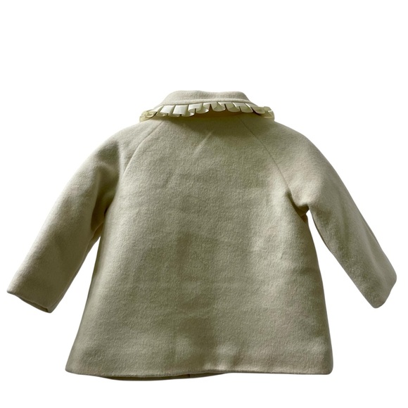 Rachel Riley Ivory Ribbon Trim Matinee Jacket - Picture 6 of 6